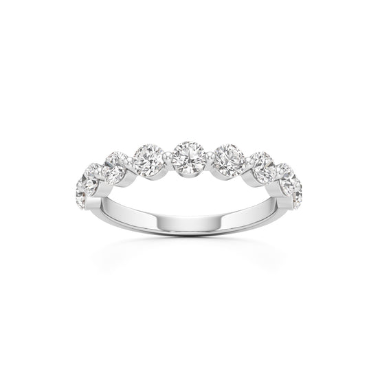 Classic Seven-Stone Diamond Band