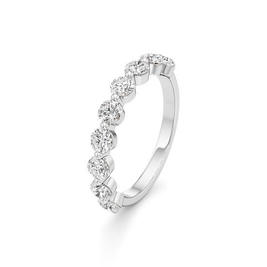 Classic Seven-Stone Diamond Band