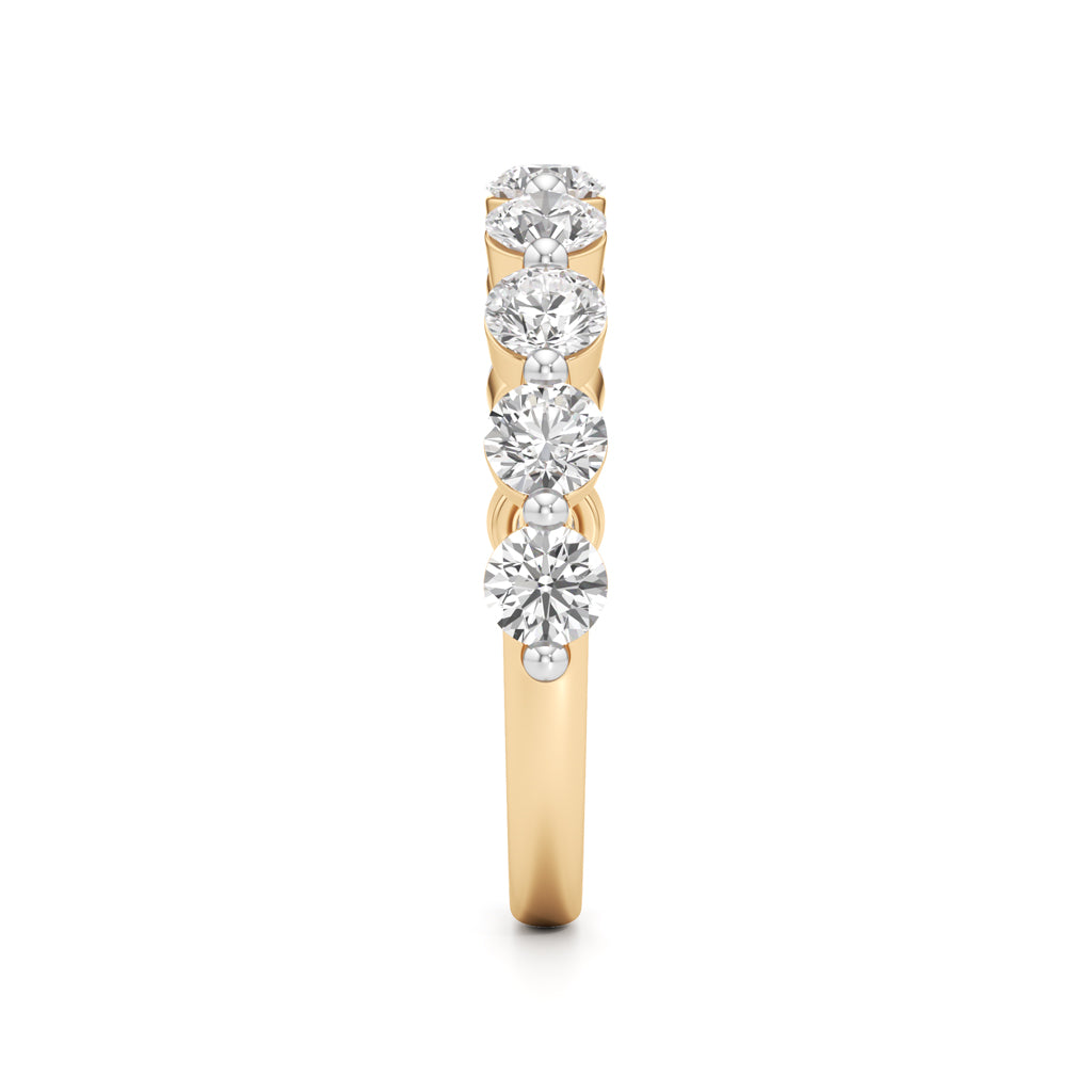 Classic Seven-Stone Diamond Band