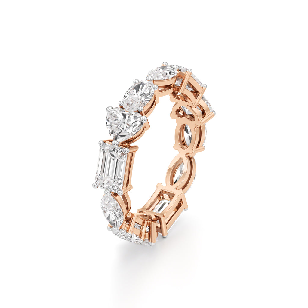 Celestia Radiant Eternity Band