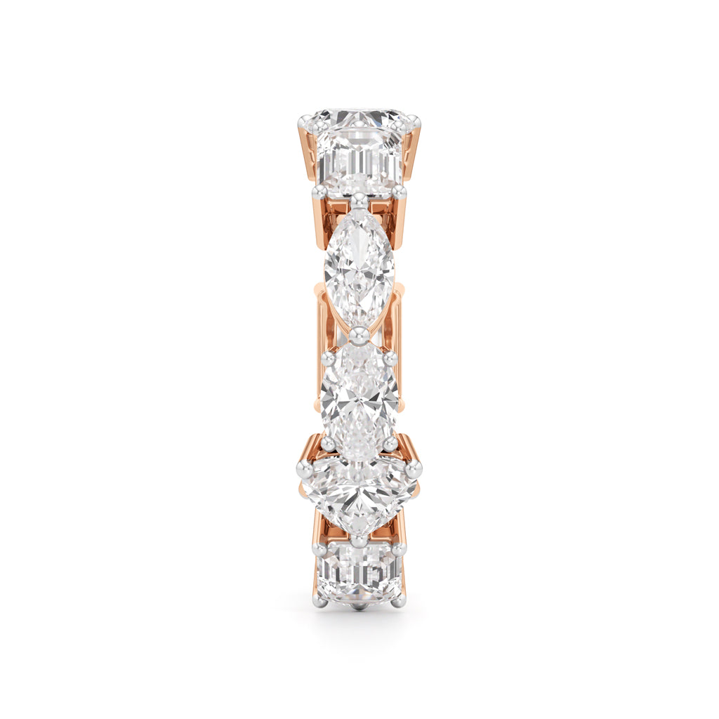 Celestia Radiant Eternity Band