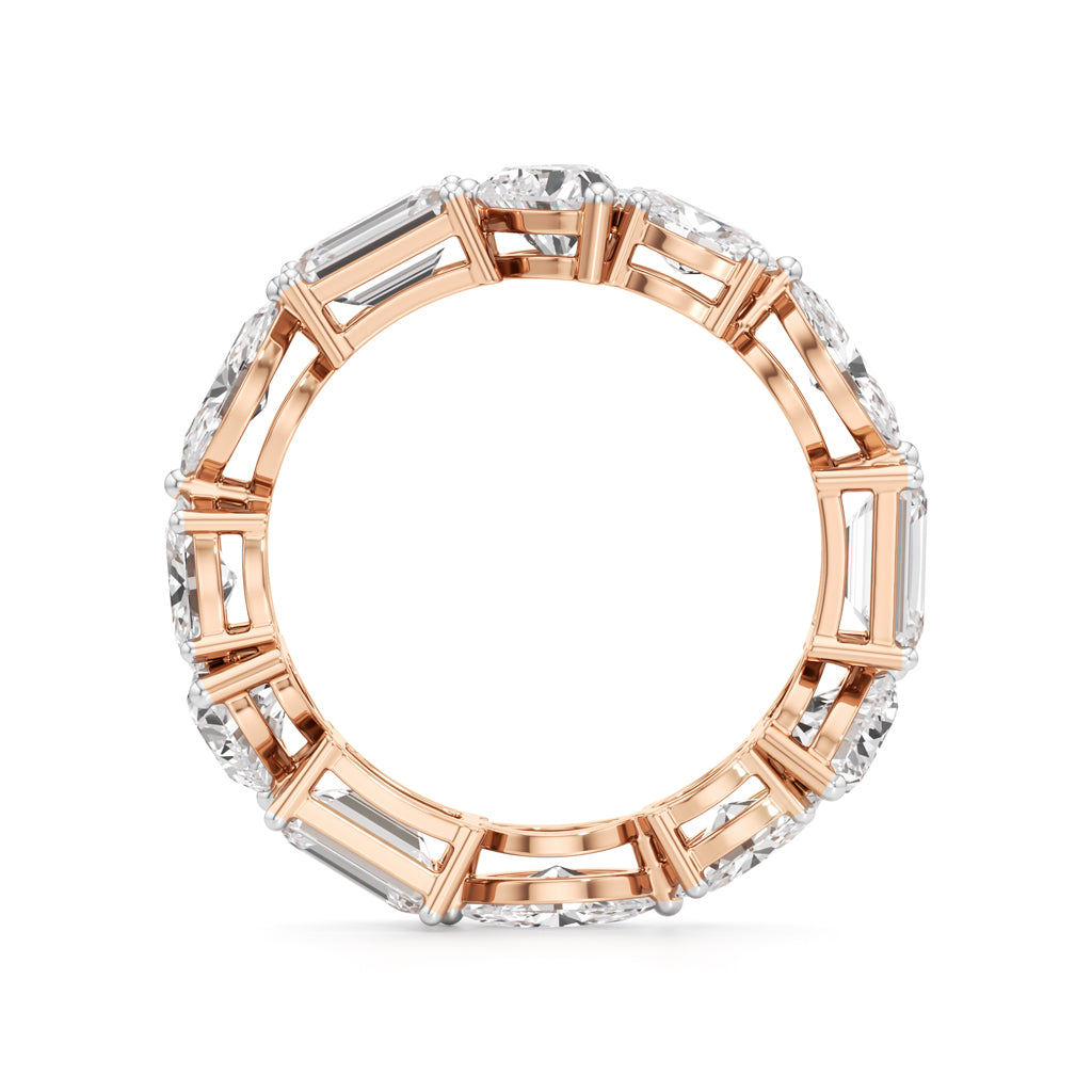Celestia Radiant Eternity Band