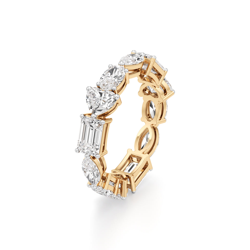 Celestia Radiant Eternity Band