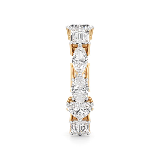 Celestia Radiant Eternity Band