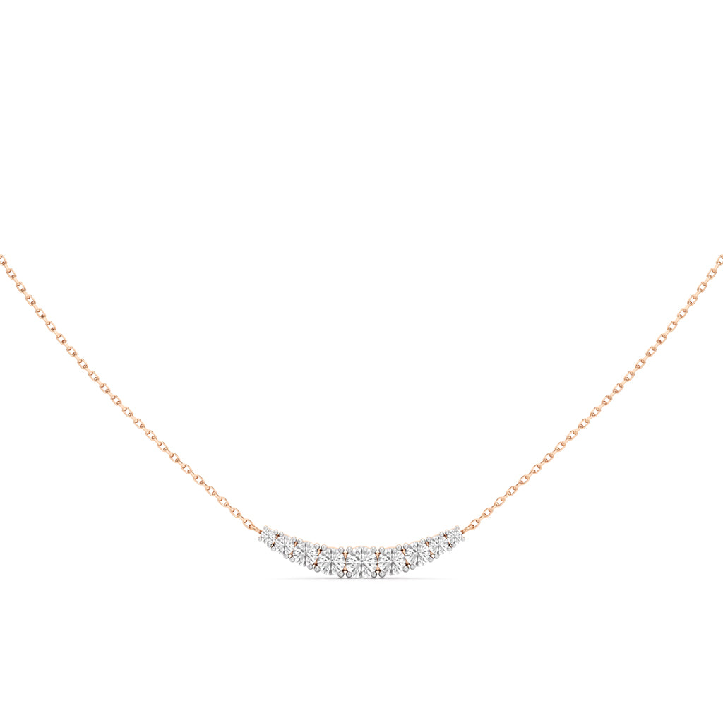 Nerissa Bar Round Cut Casual Pendant