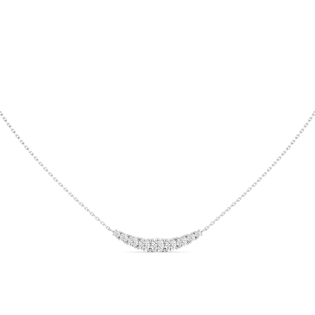 Nerissa Bar Round Cut Casual Pendant