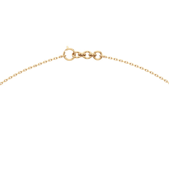 Daphne Open Heart Round Cut Fancy Pendant