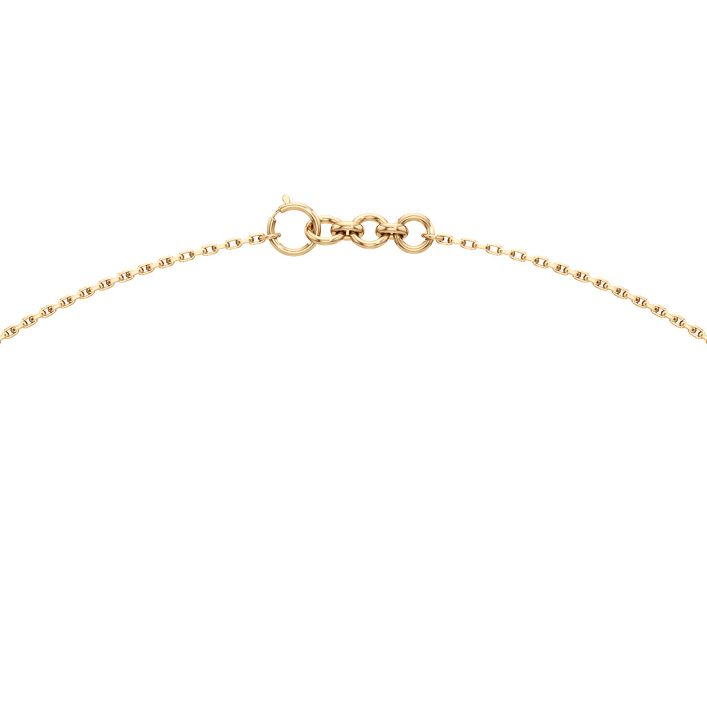 Ginevra Princess Cut Halo Pendant