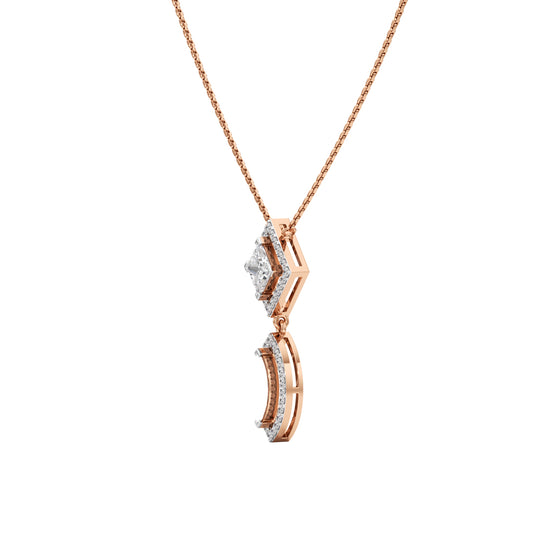 Rhianna 2.25Ct Multishape Double Halo Pendant