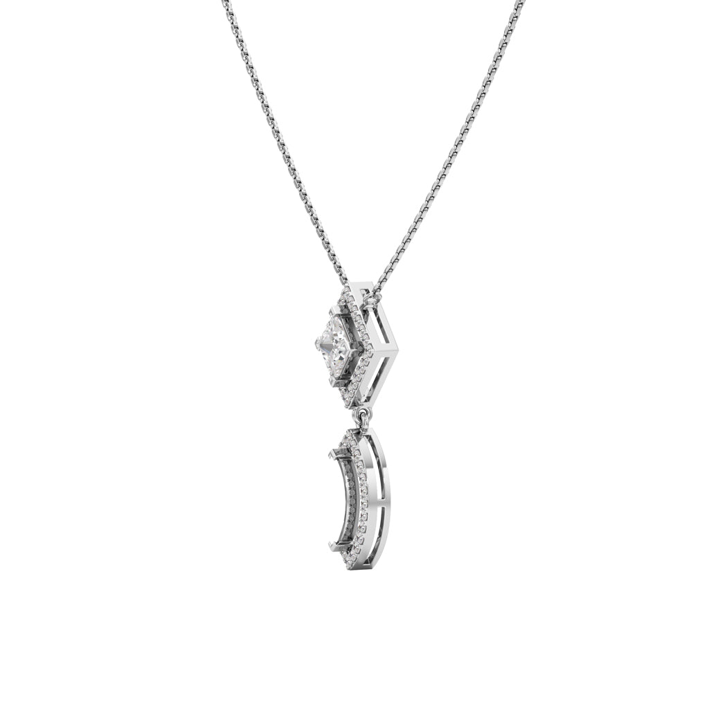 Rhianna 2.25Ct Multishape Double Halo Pendant