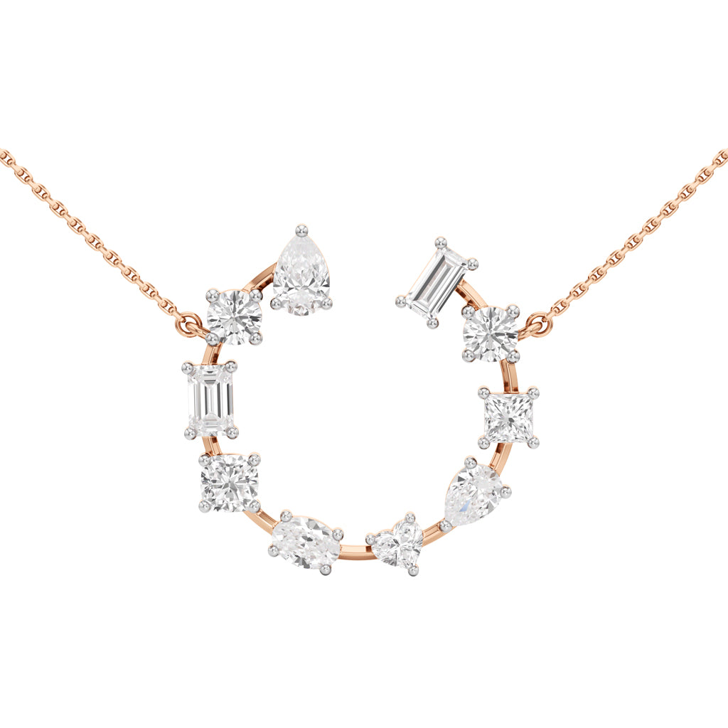 Naomi 2.50Ct Unique Shape Fancy Pendant