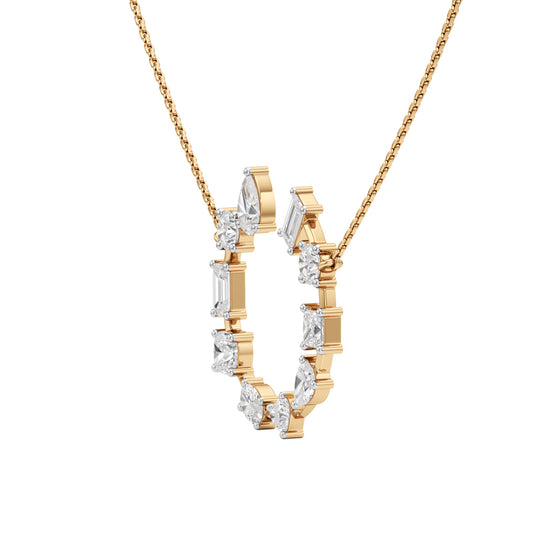 Naomi 2.50Ct Unique Shape Fancy Pendant
