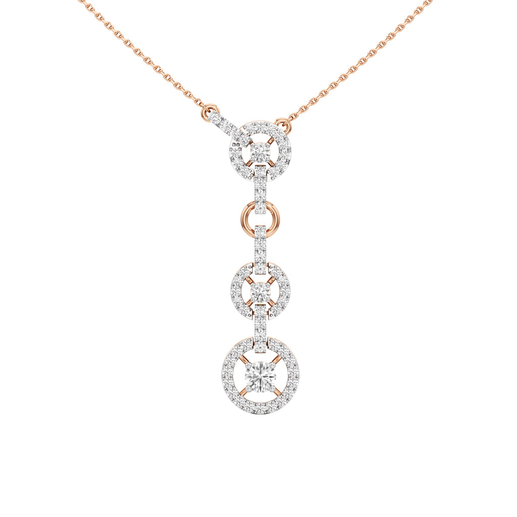Bianca Round Cut Fancy Pendant