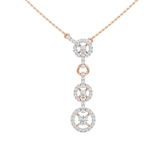 Bianca Round Cut Fancy Pendant