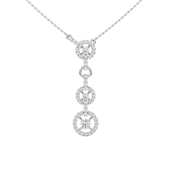 Bianca Round Cut Fancy Pendant