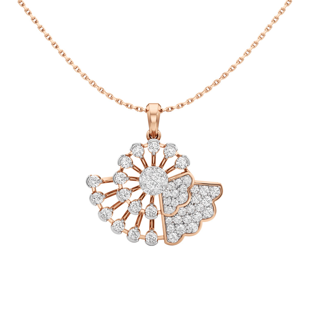 Celeste Bloom Diamond Pendant