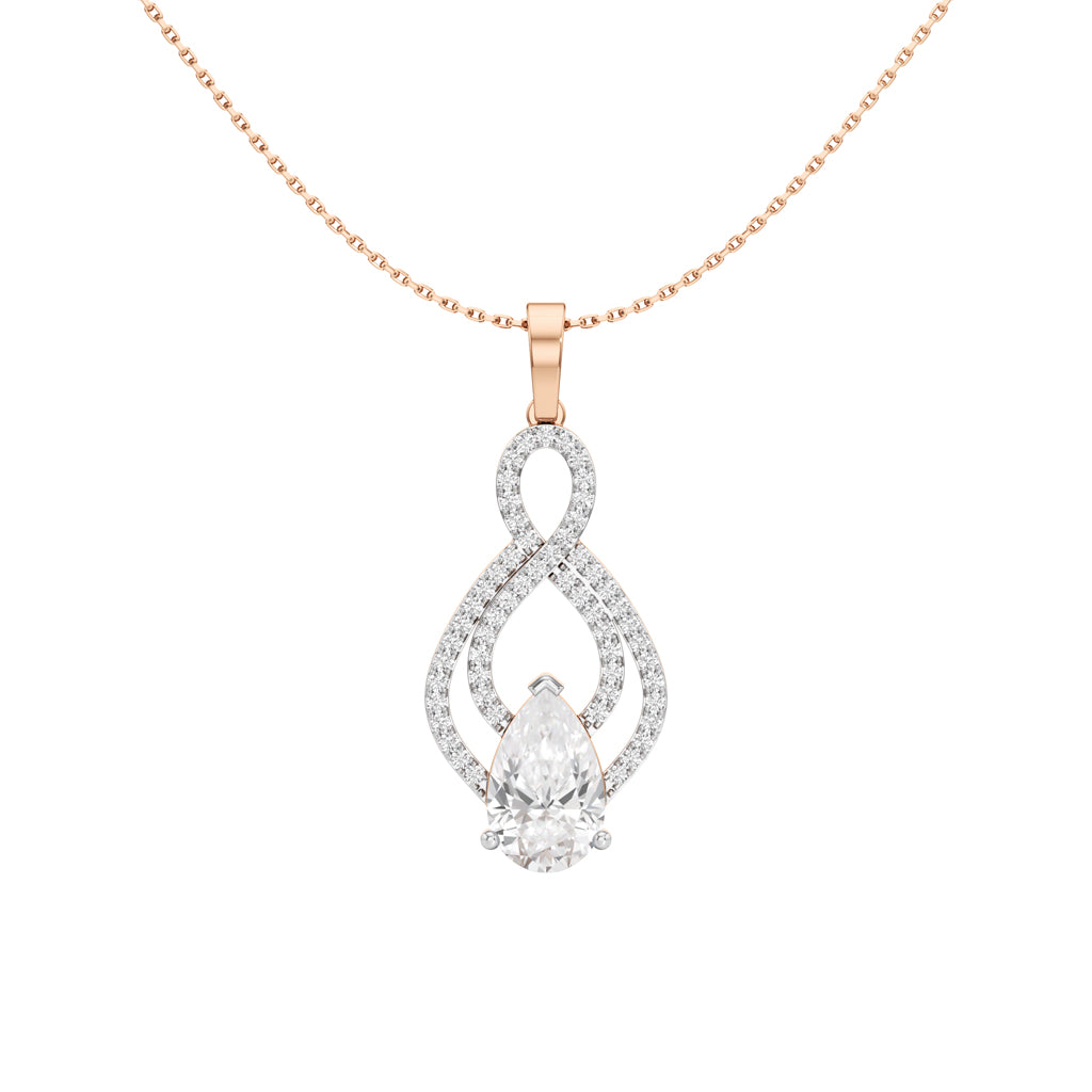 2.75Ct Round Shape,Fancy Pendants