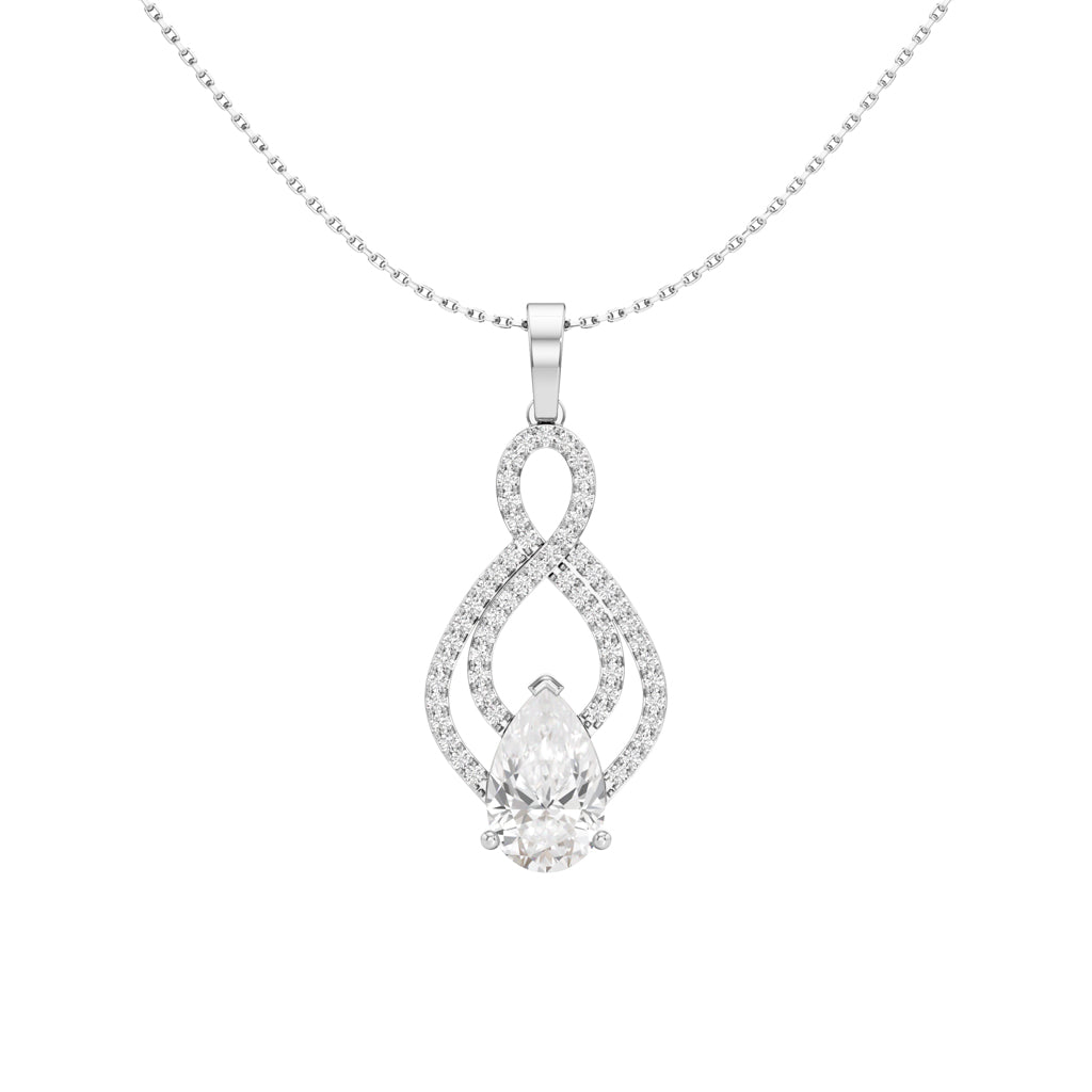 2.75Ct Round Shape,Fancy Pendants