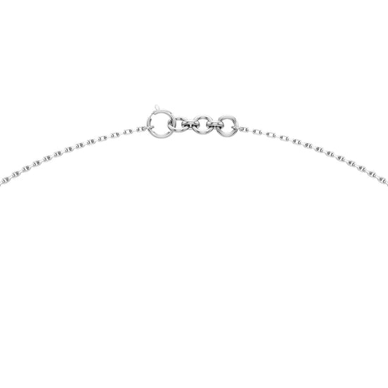 Hush Floral Round Cut Delicate Pendant