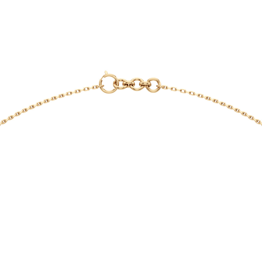 Hush Floral Round Cut Delicate Pendant