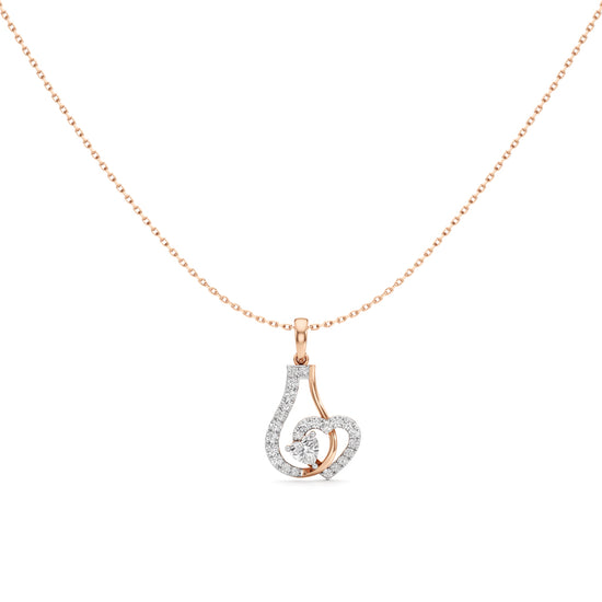 Heart Shape Diamond Fancy Pendant
