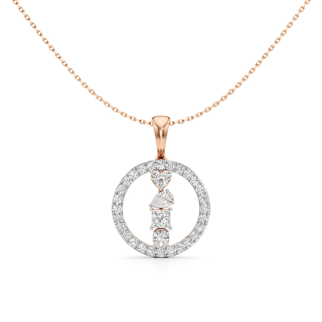 1.25 Ct Fancy Celestia Pendant