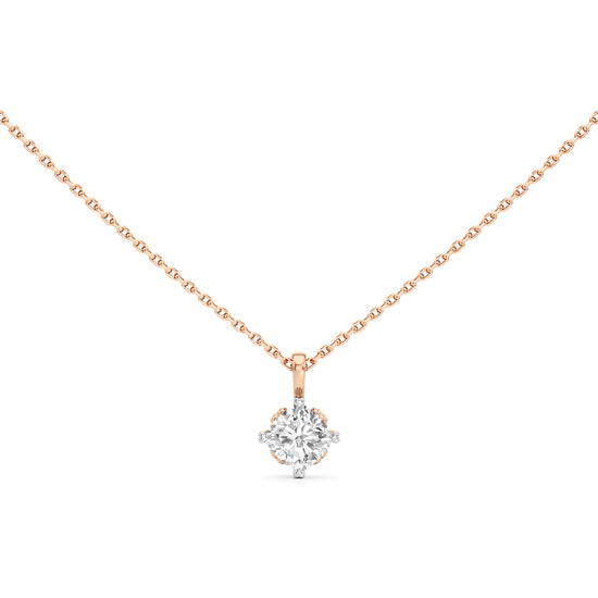 1.00 Ct Cushion Serene Pendant