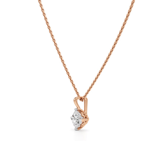 1.00 Ct Cushion Serene Pendant