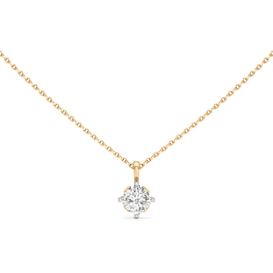 1.00 Ct Cushion Serene Pendant