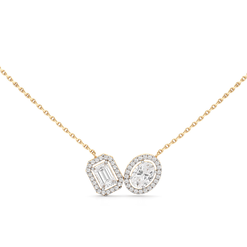 1.75 Ct Halo Enchant Pendant