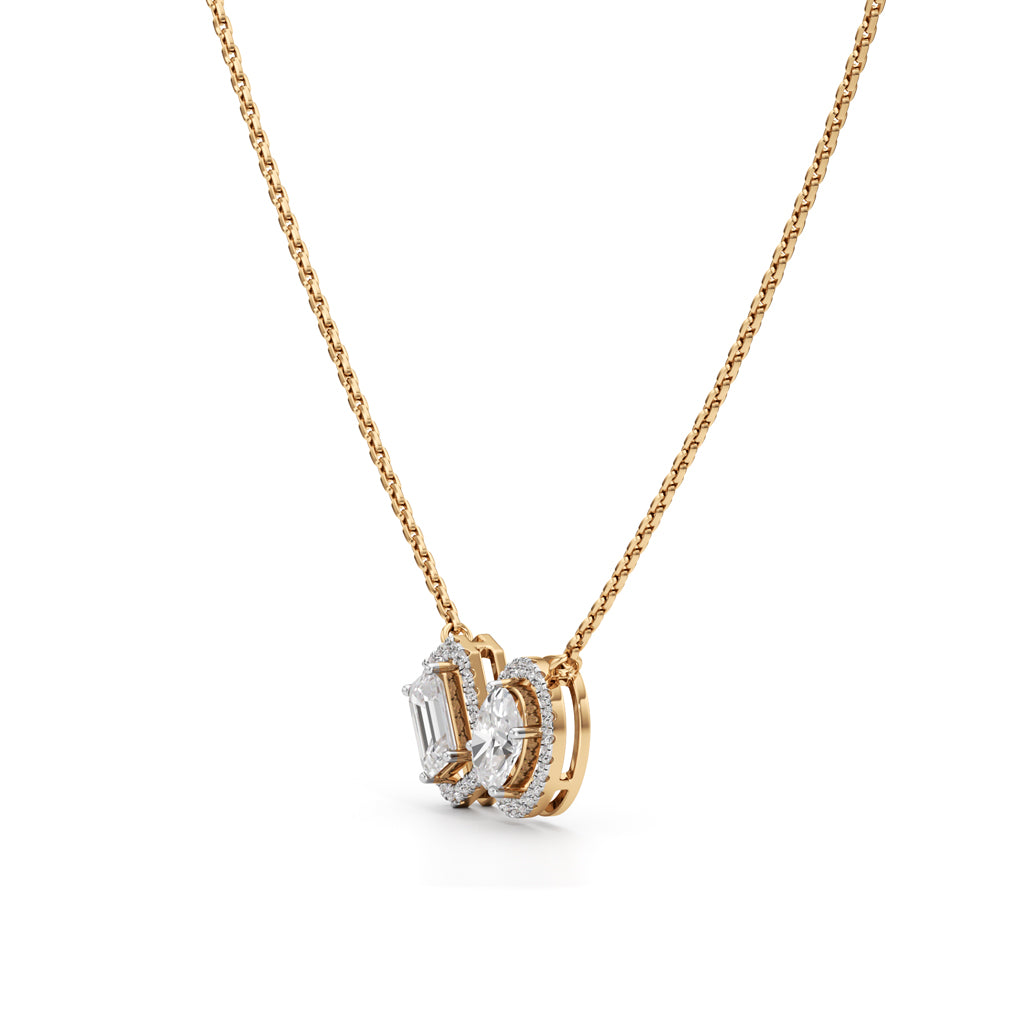 1.75 Ct Halo Enchant Pendant