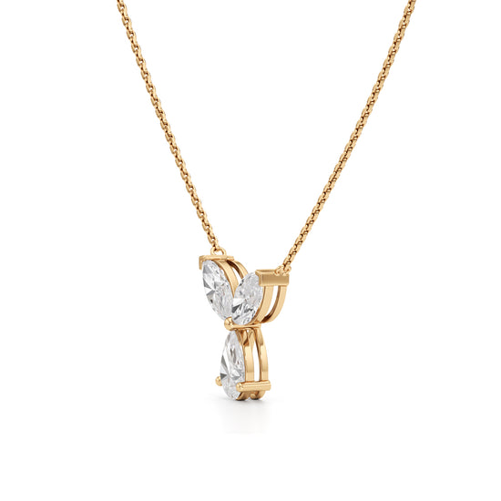 3.25 Ct Fancy Aurora Pendant