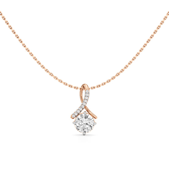 1.50 Ct Fancy Glimmer Pendant