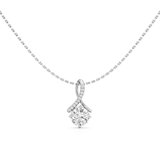1.50 Ct Fancy Glimmer Pendant