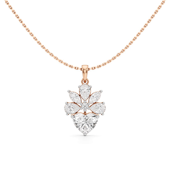 3.75 Ct Luxe Fancy Diamond Pendant