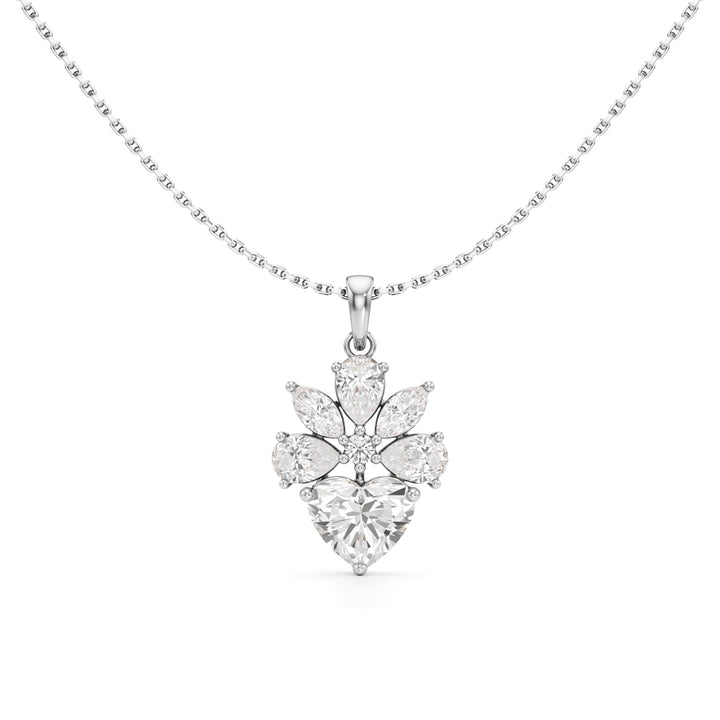 3.75 Ct Luxe Fancy Diamond Pendant