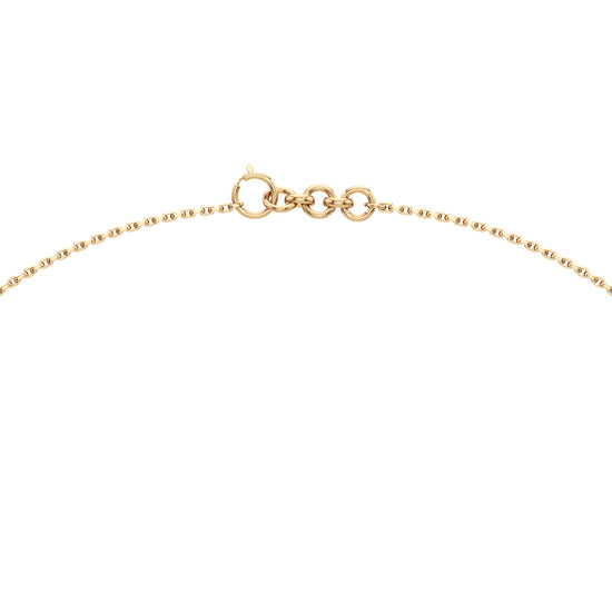 Elara Diamond Curve Pendant Necklace
