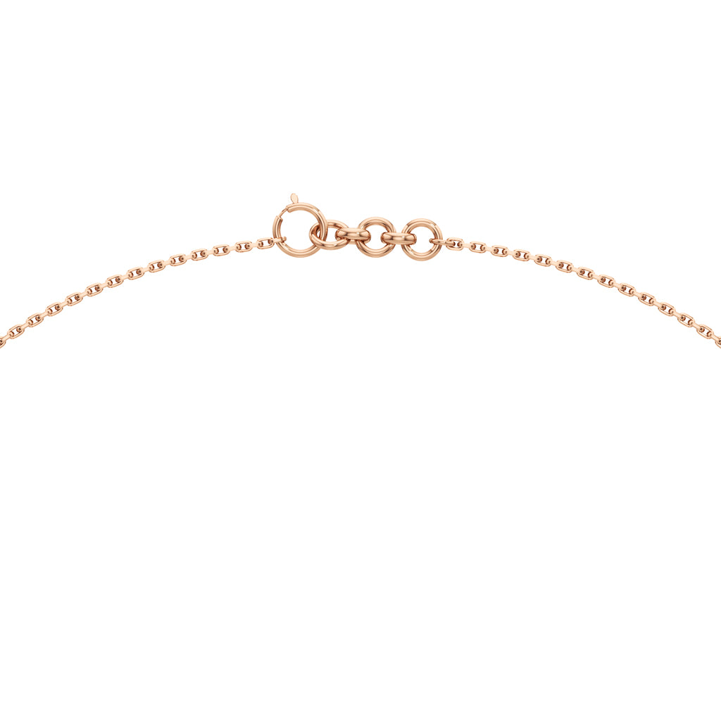 Eterna Circle Diamond Pendant Necklace