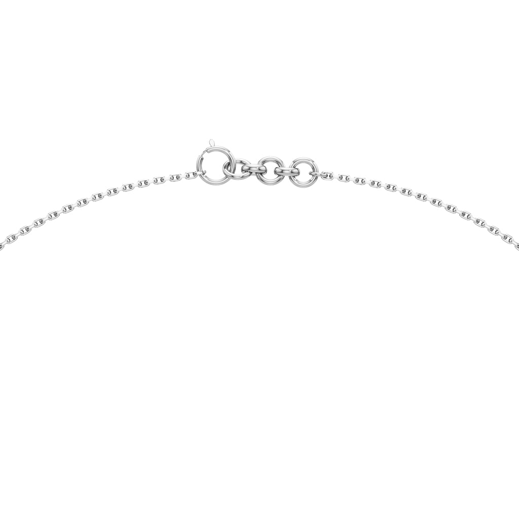 Eterna Circle Diamond Pendant Necklace