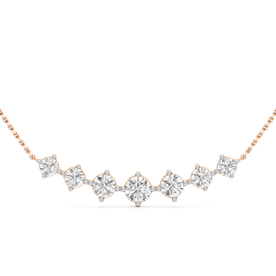 Virelle Diamond Crown Necklace