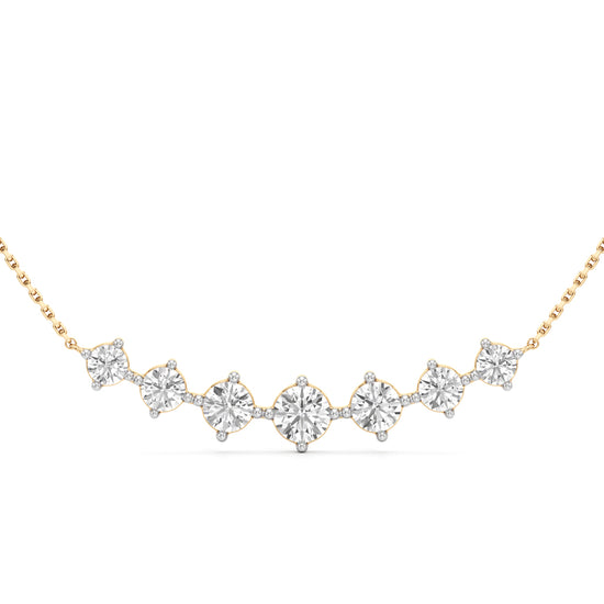Virelle Diamond Crown Necklace