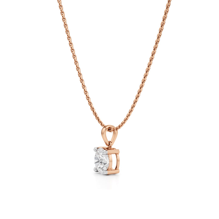 Lumine Solitaire Pendant Necklace