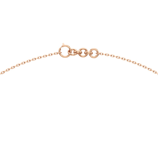 Eterna Solitaire Curve Pendant Necklace