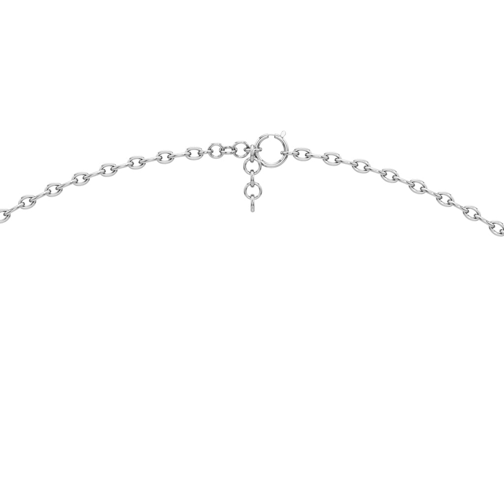 Trinity Sparkle Three-Stone Diamond Necklace