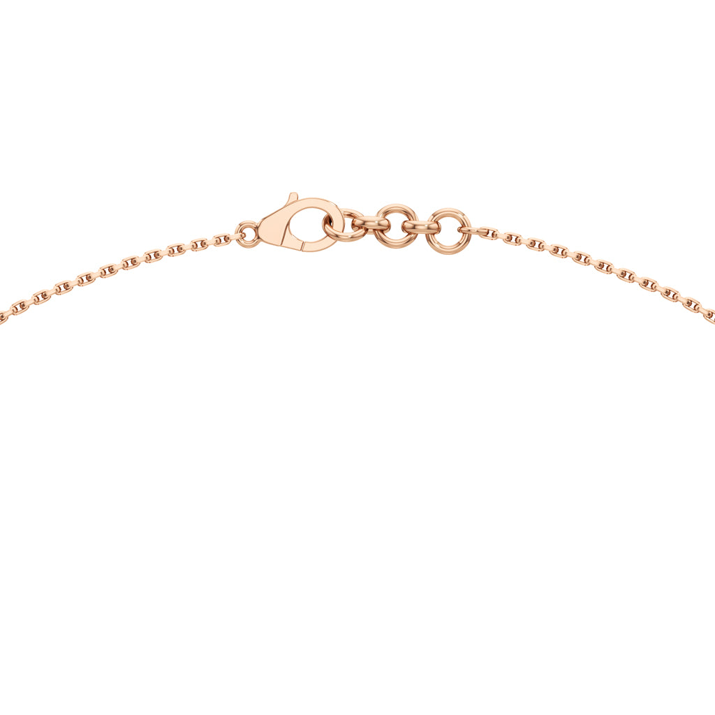 Lunaria Diamond & Pearl Drop Pendant Necklace