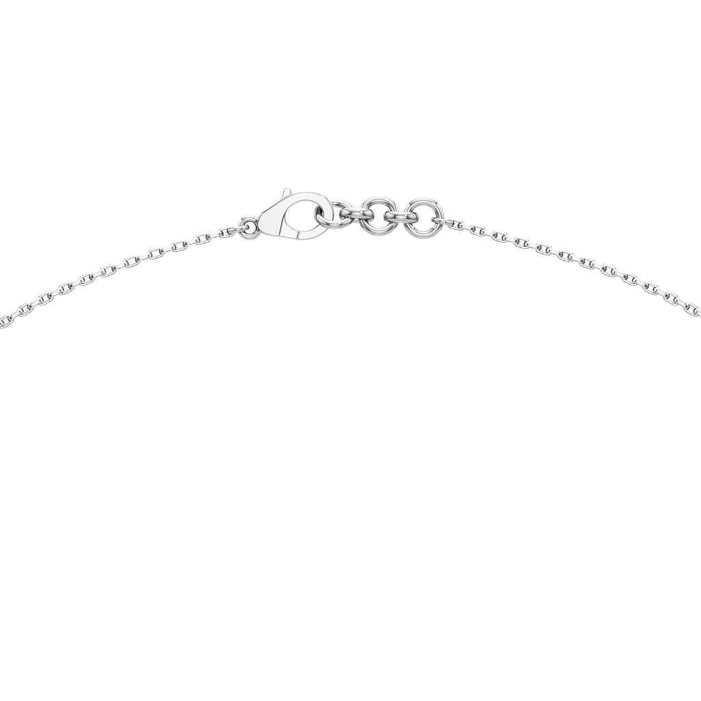 Celestia Interlocking Heart & Pear Drop Pendant Necklace