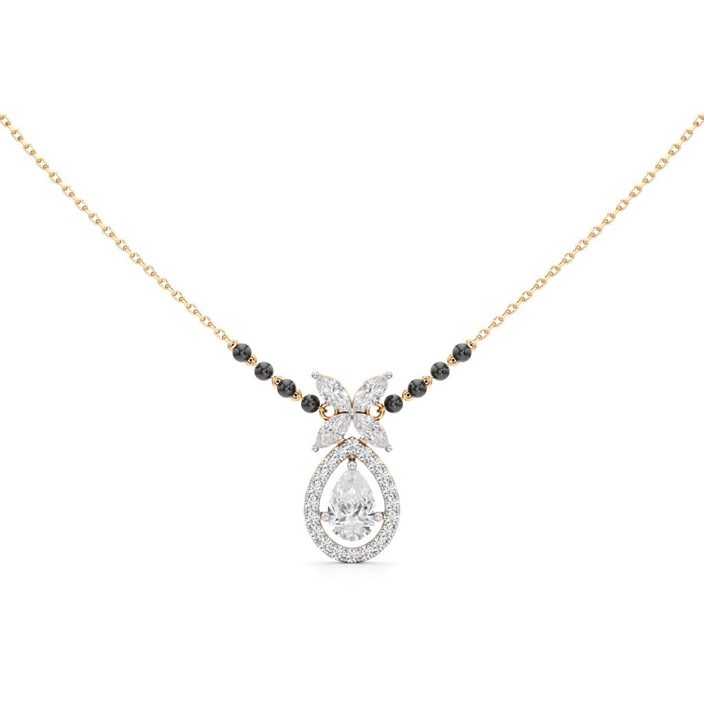 Noir Blossom Mangalsutra