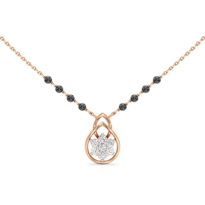 Teardrop Blossom Mangalsutra