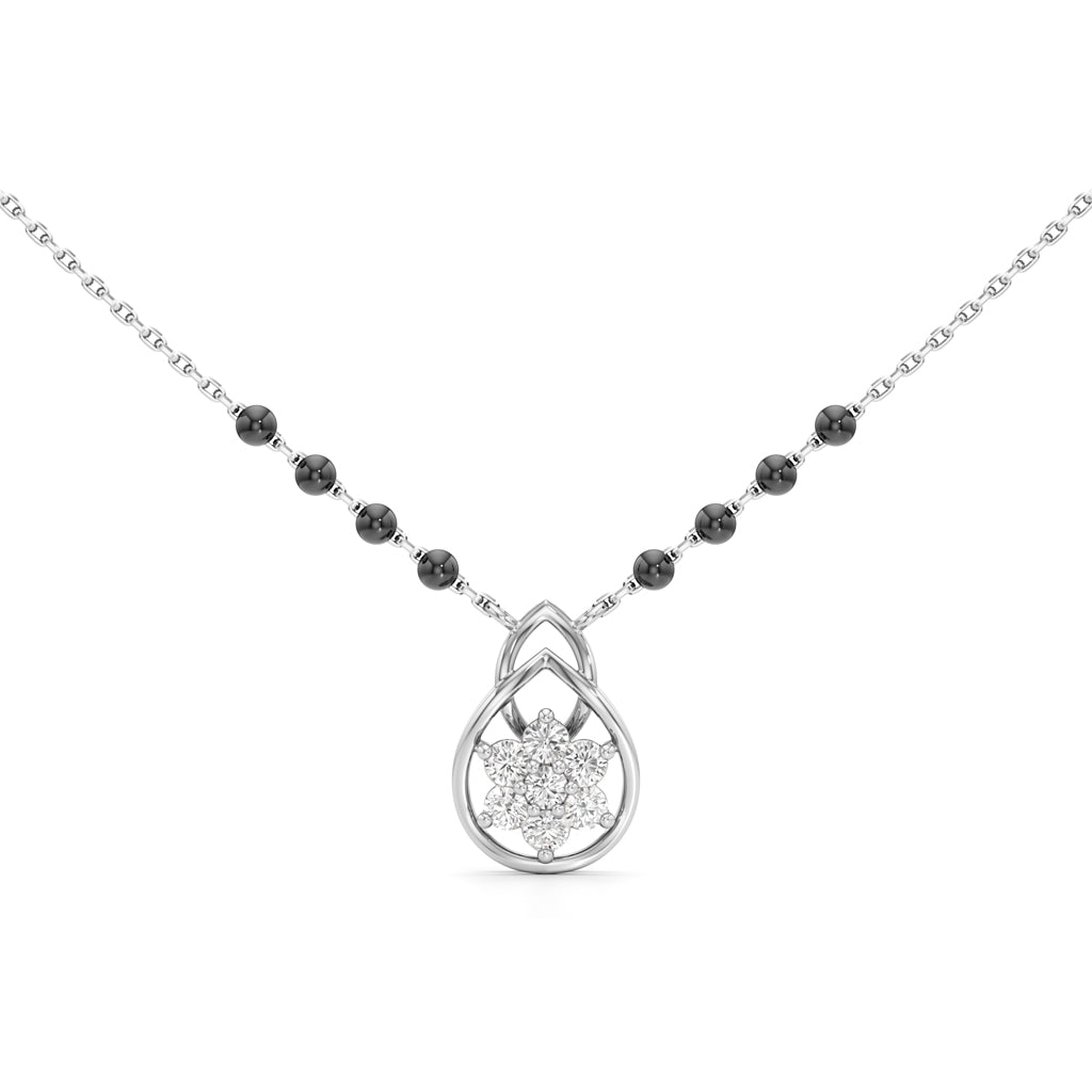 Teardrop Blossom Mangalsutra