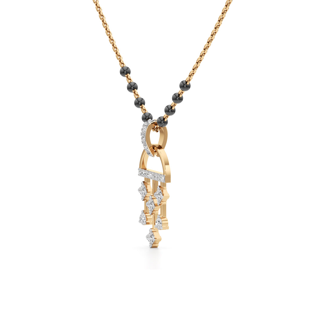 Celestial Cascade Mangalsutra